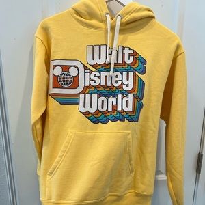 Brand new Women’s yellow/ gold  retro inspired Disney hoodie